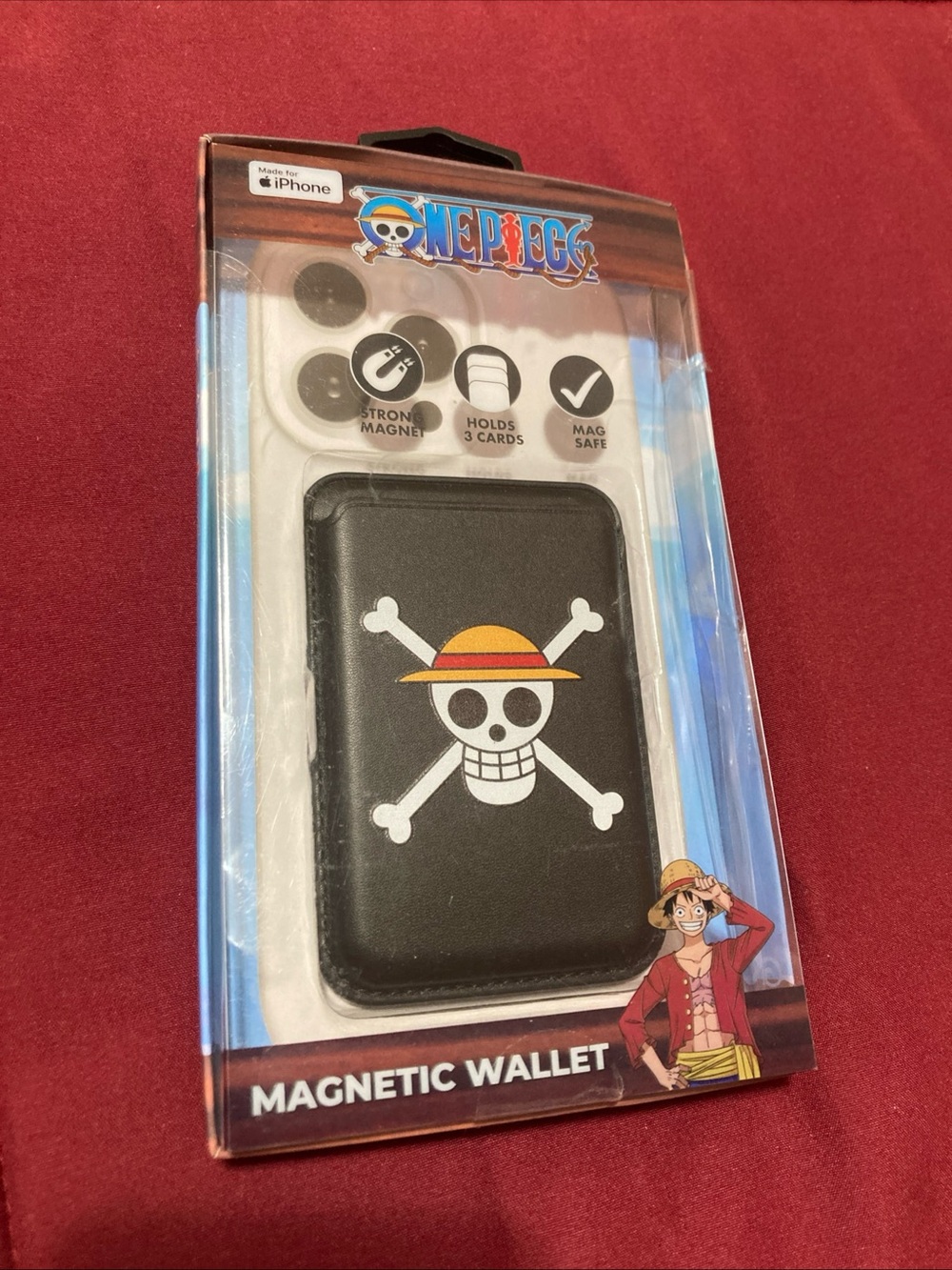 ONE PIECE Toei Anime Magnetic Card Wallet FOR Apple iPhone Mag Safe Compatible N
